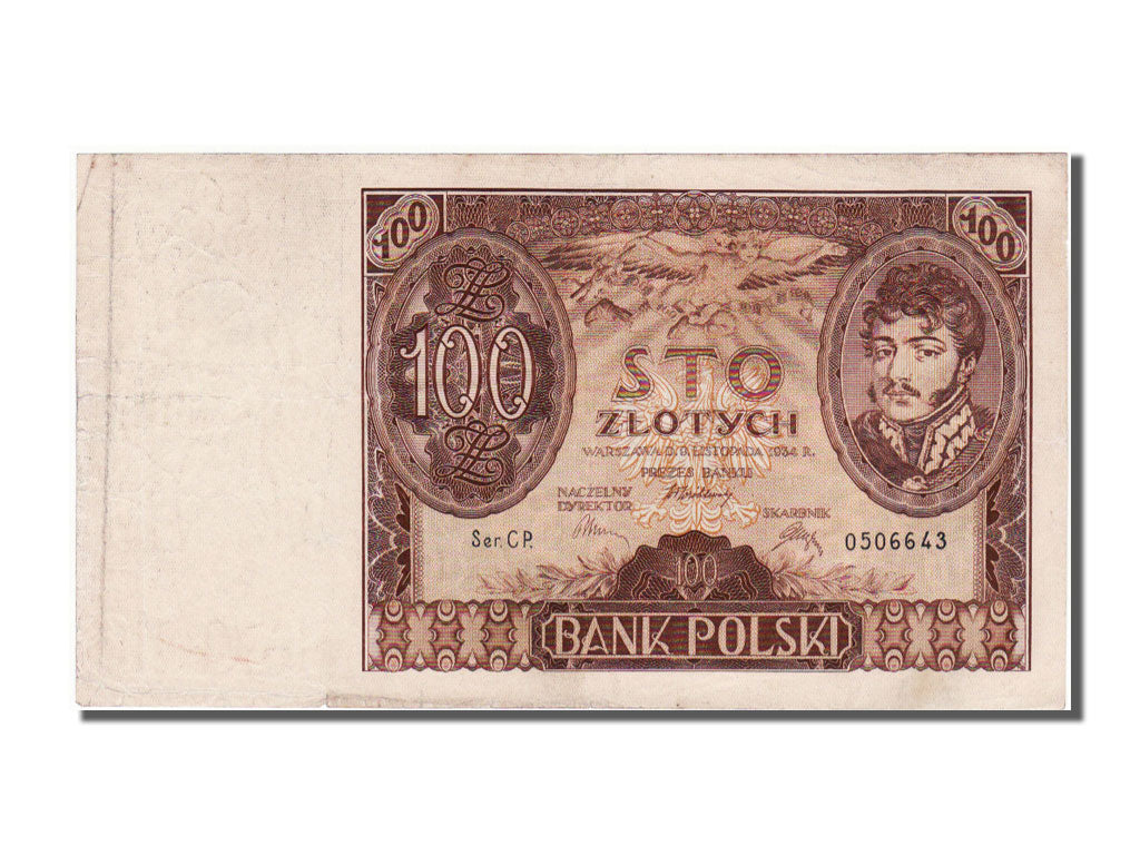 Polonia, 100 Zlotych, 1934, 1934-11-09, BB