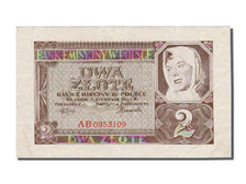 Poland, 2 Zlote, 1941, KM #100, 1941-08-01, AU(55-58), AB