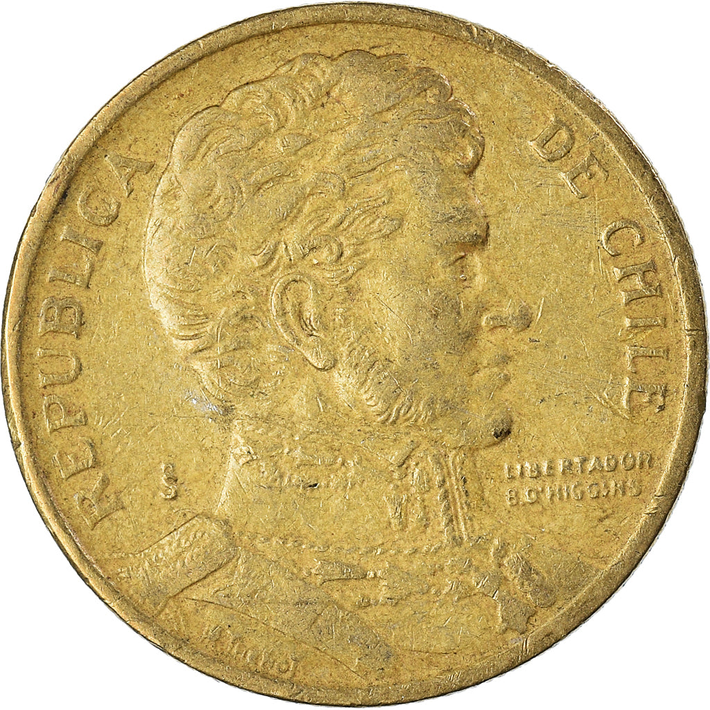 Coin, Chile, 10 Pesos, 1995