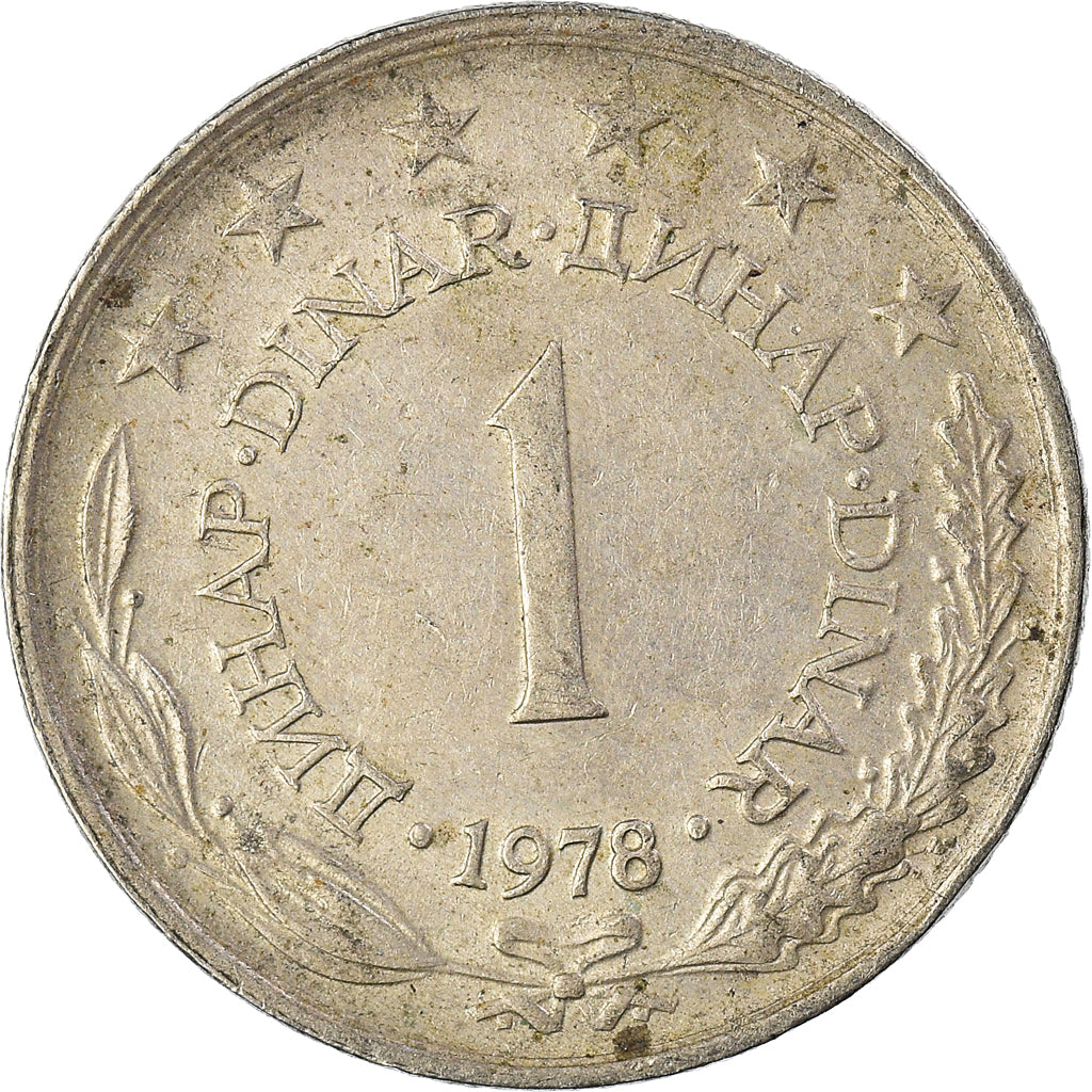 Monnaie, Yougoslavie, Dinar, 1978
