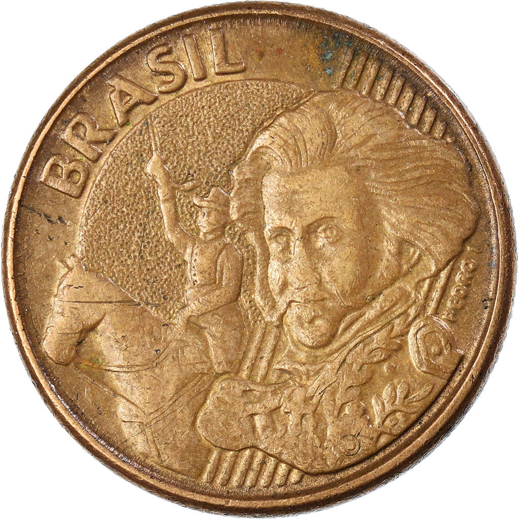 Moneta, Brasile, 10 Centavos, 2007