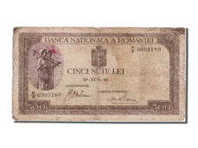 Romania, 500 Lei, 1940, KM #51a, 1940-11-01, VF(20-25), P5