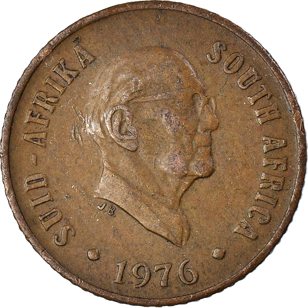 Münze, Südafrika, Cent, 1976