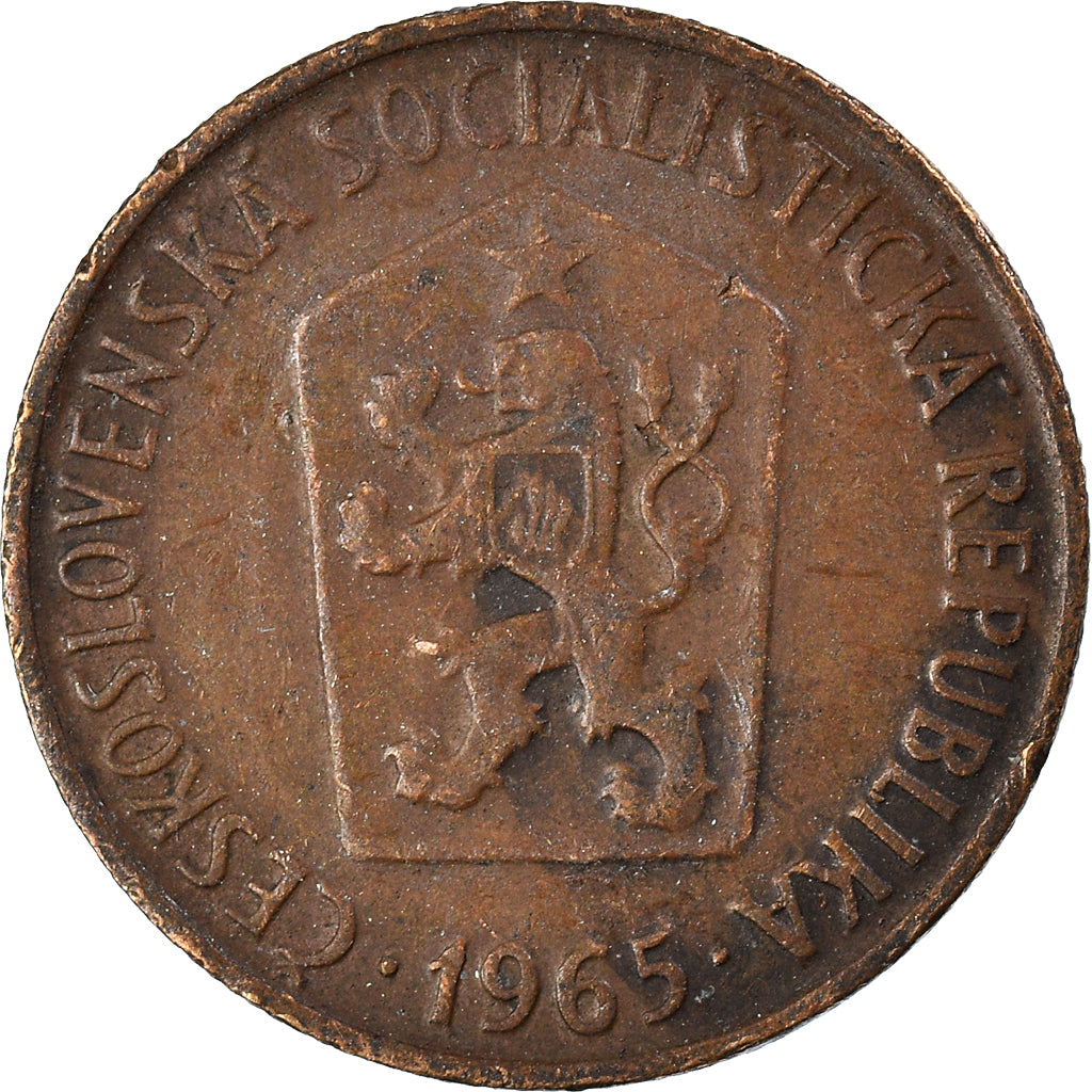 Moneta, Cecoslovacchia, 50 Haleru, 1965