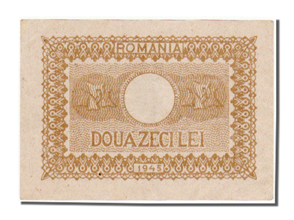 Romania, 20 Lei, 1945, KM #76, UNC(63)