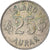 Moneda, Islandia, 25 Aurar, 1962