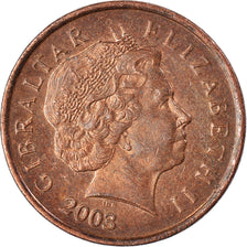 Moeda, Gibraltar, Penny, 2003