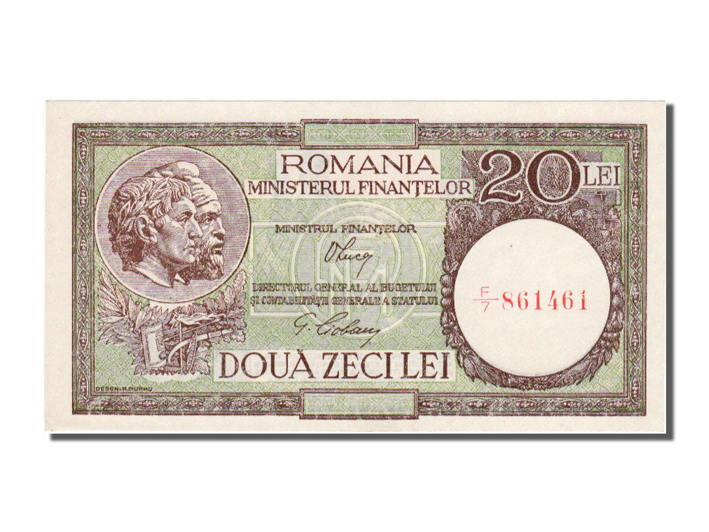 Romania, 20 Lei, 1948