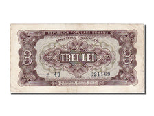 Romania, 3 Lei, 1952, KM #82b, EF(40-45), N40