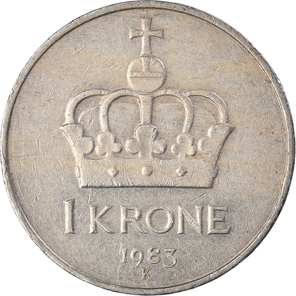Coin, Norway, Krone, 1983