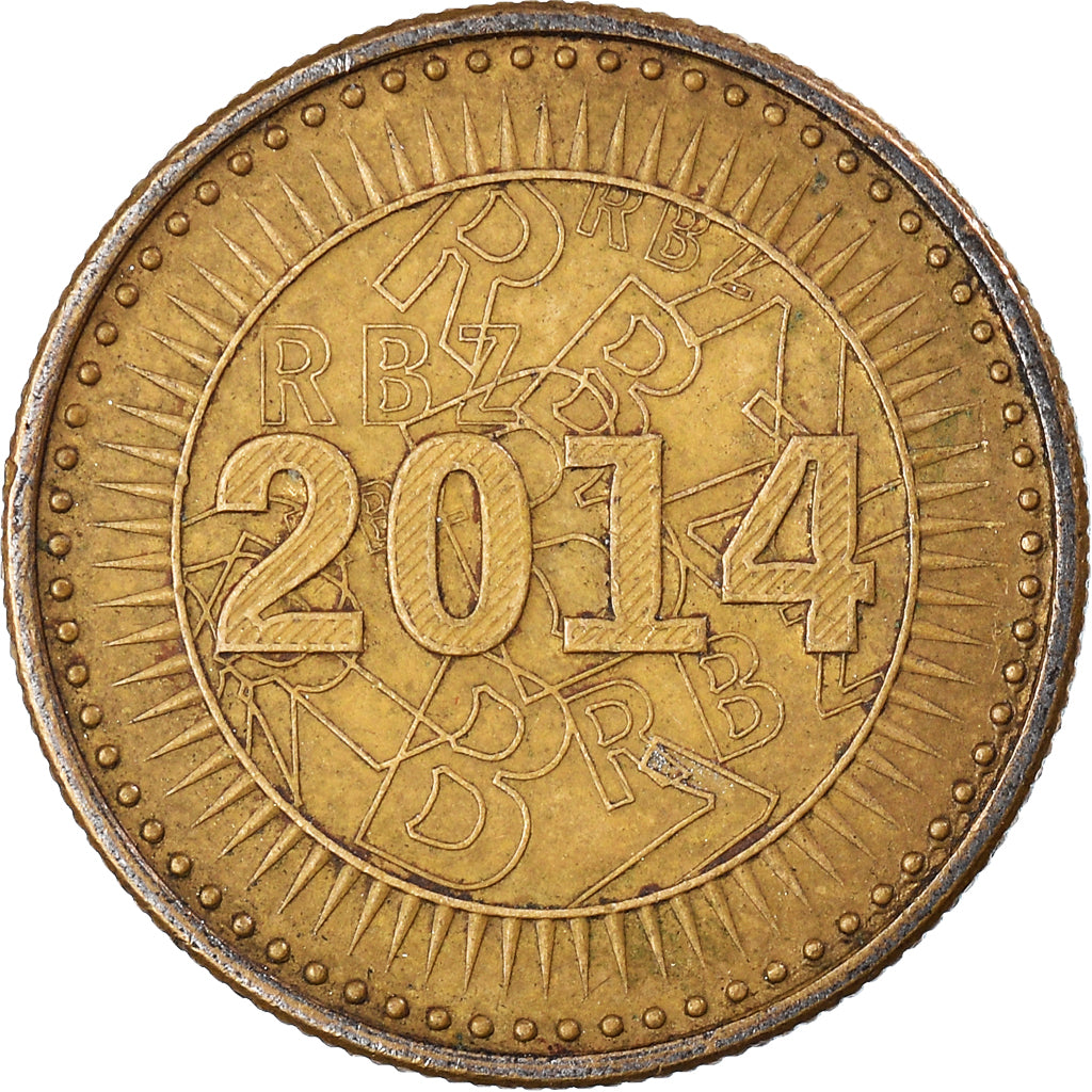 Zimbabwe, 10 Cents, 2014