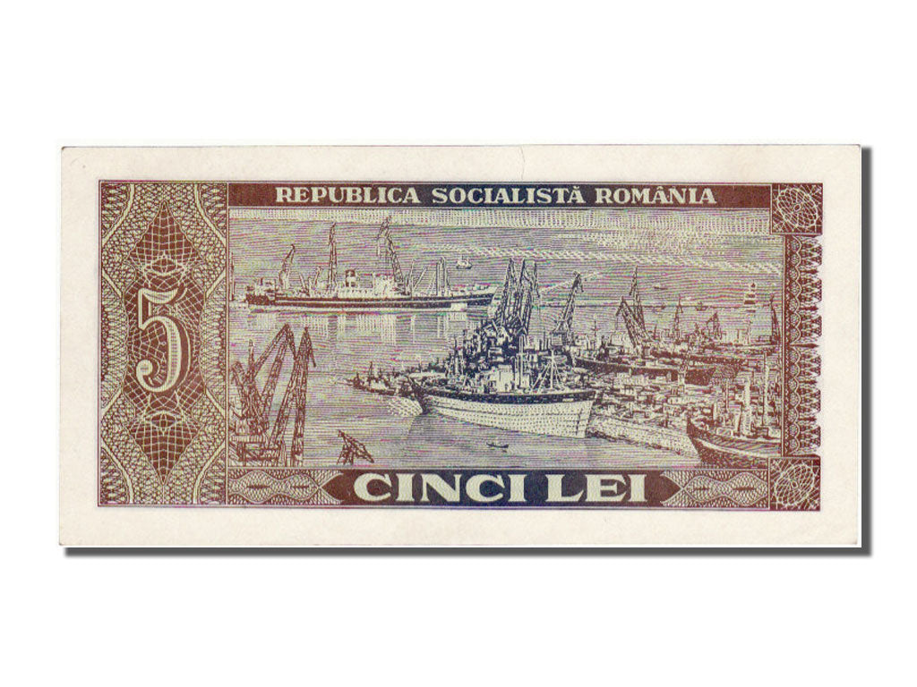 Romania, 5 Lei, 1966, FDS
