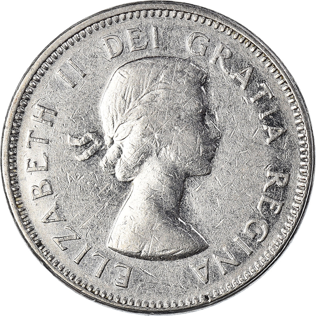 Moneda, Canadá, 5 Cents, 1964