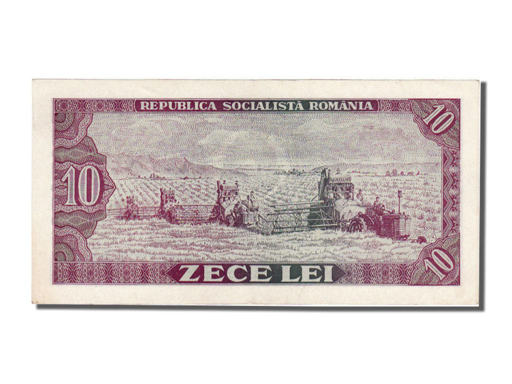 Banconote, Romania, 10 Lei, 1966, SPL
