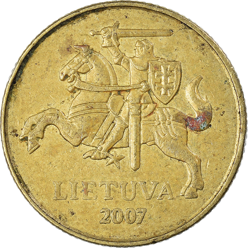 Monnaie, Lituanie, 20 Centu, 2007