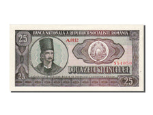 Geldschein, Rumänien, 25 Lei, 1966, UNZ
