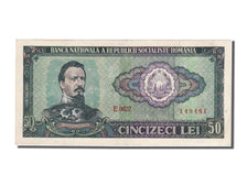 Romania, 50 Lei, 1966, KM #96a, AU(55-58), E 0022