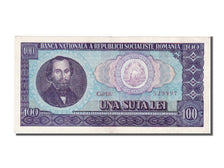 Romania, 100 Lei, 1966, KM #97a, EF(40-45), G 0197