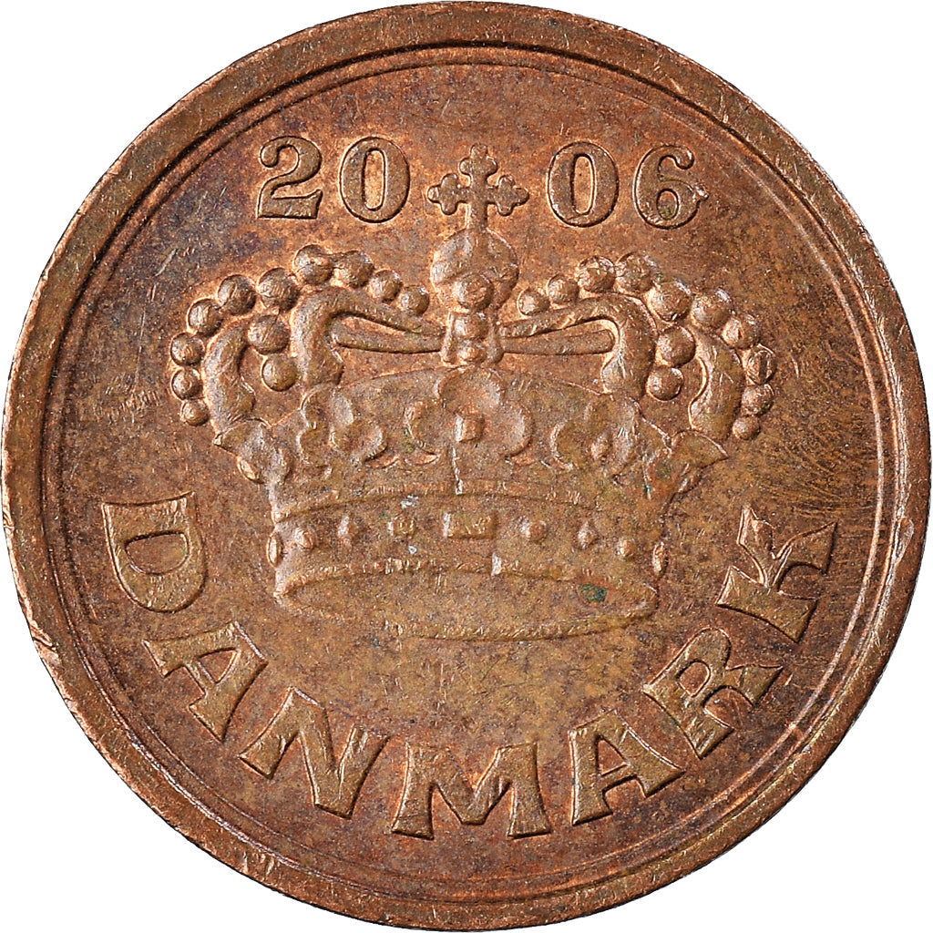 Moneta, Danimarca, 25 Öre, 2006