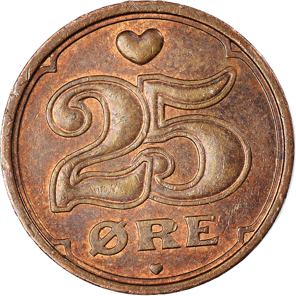 Moneta, Danimarca, 25 Öre, 2006