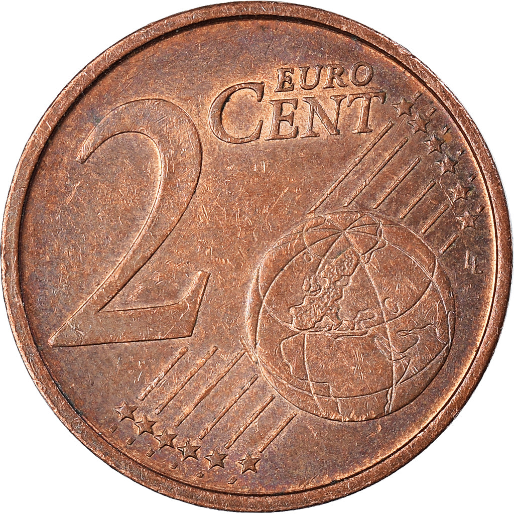 Münze, Spanien, 2 Euro Cent, 2007