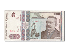 Romania, 200 Lei, 1992, KM #100a, 1992-12-01, EF(40-45), B 0005