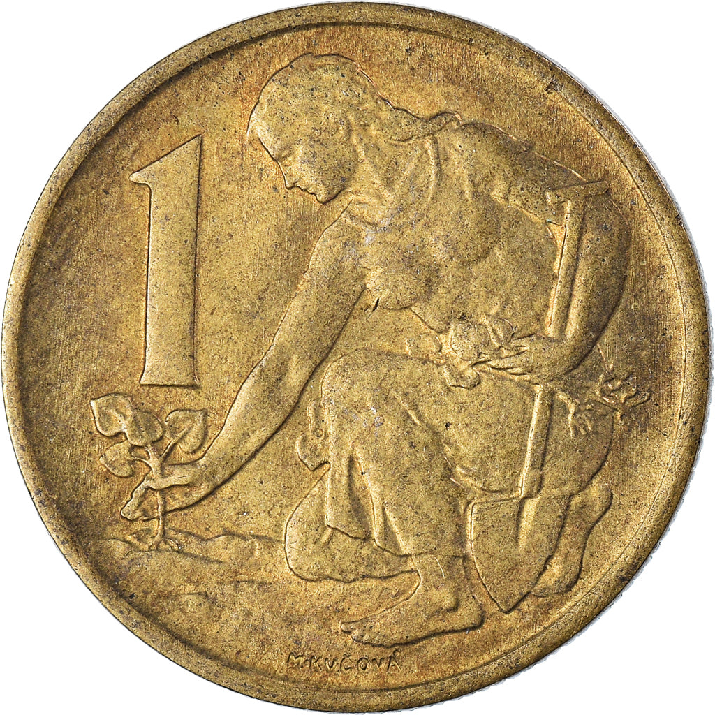 Moneda, Checoslovaquia, Koruna, 1968