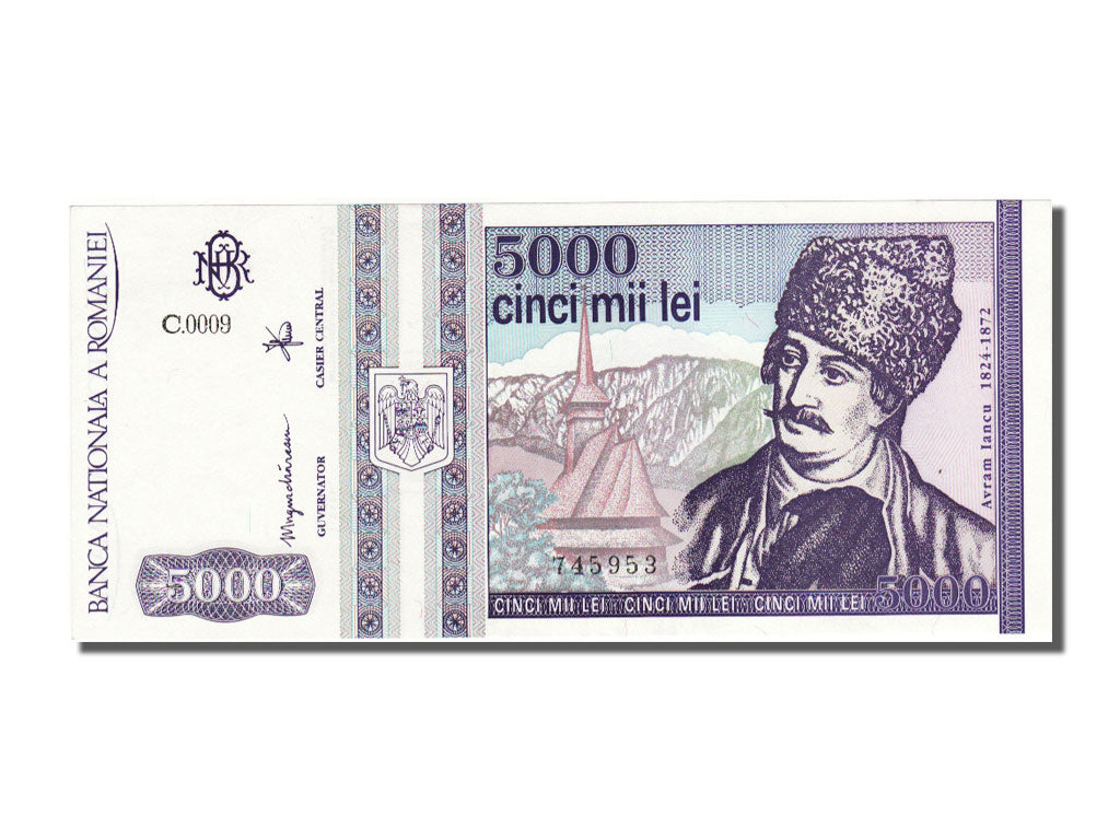 Banknote, Romania, 5000 Lei, 1993, 1993-05-01, UNC(65-70)