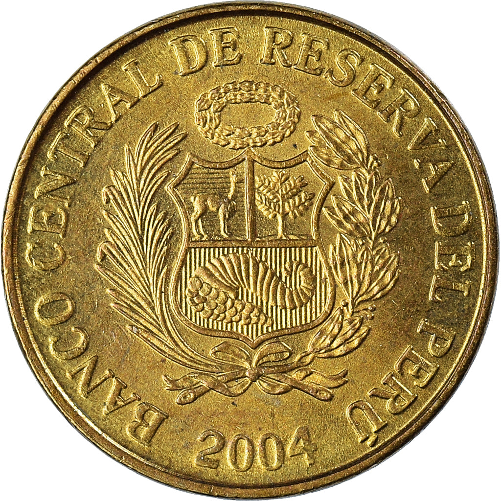 Moneta, Peru, Centimo, 2004