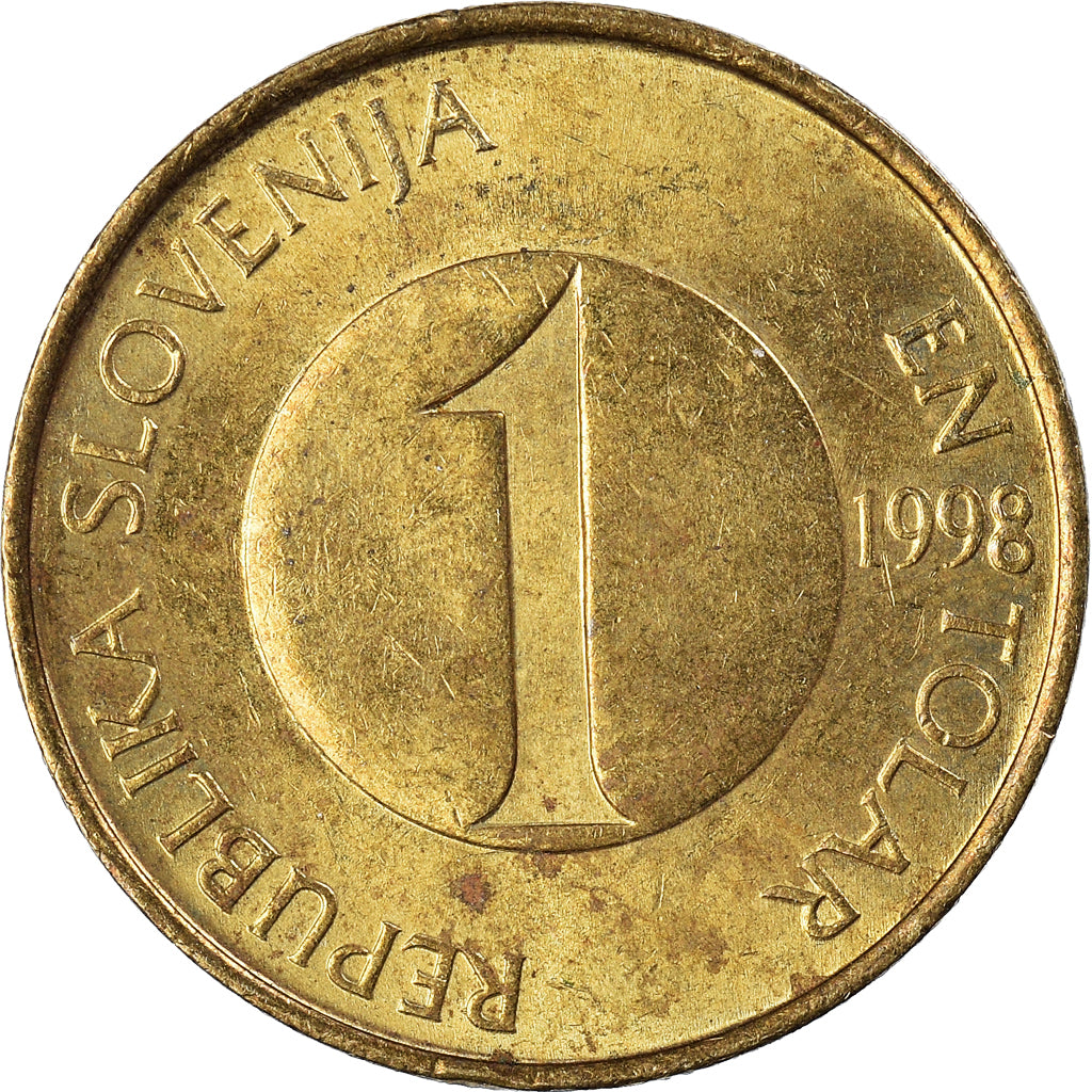 Moneda, Eslovenia, Tolar, 1998