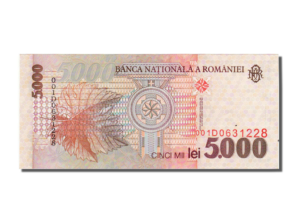 Roumanie, 5000 Lei type 1996-2000