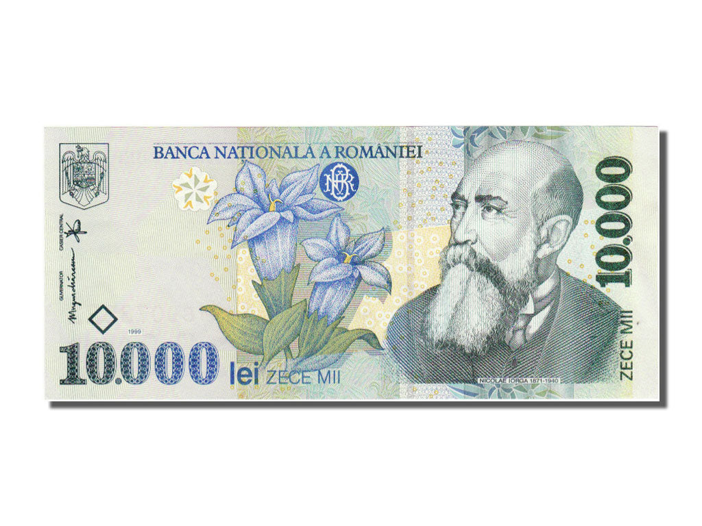 Banknote, Romania, 10,000 Lei, 1999, UNC(65-70)