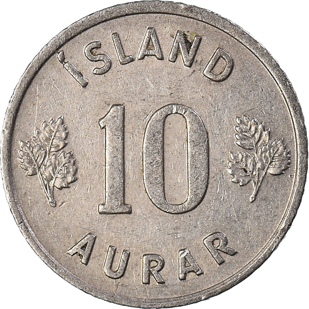 Moneta, Islanda, 10 Aurar, 1946