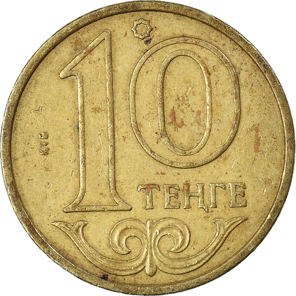 Moeda, Cazaquistão, 10 Tenge, 2011