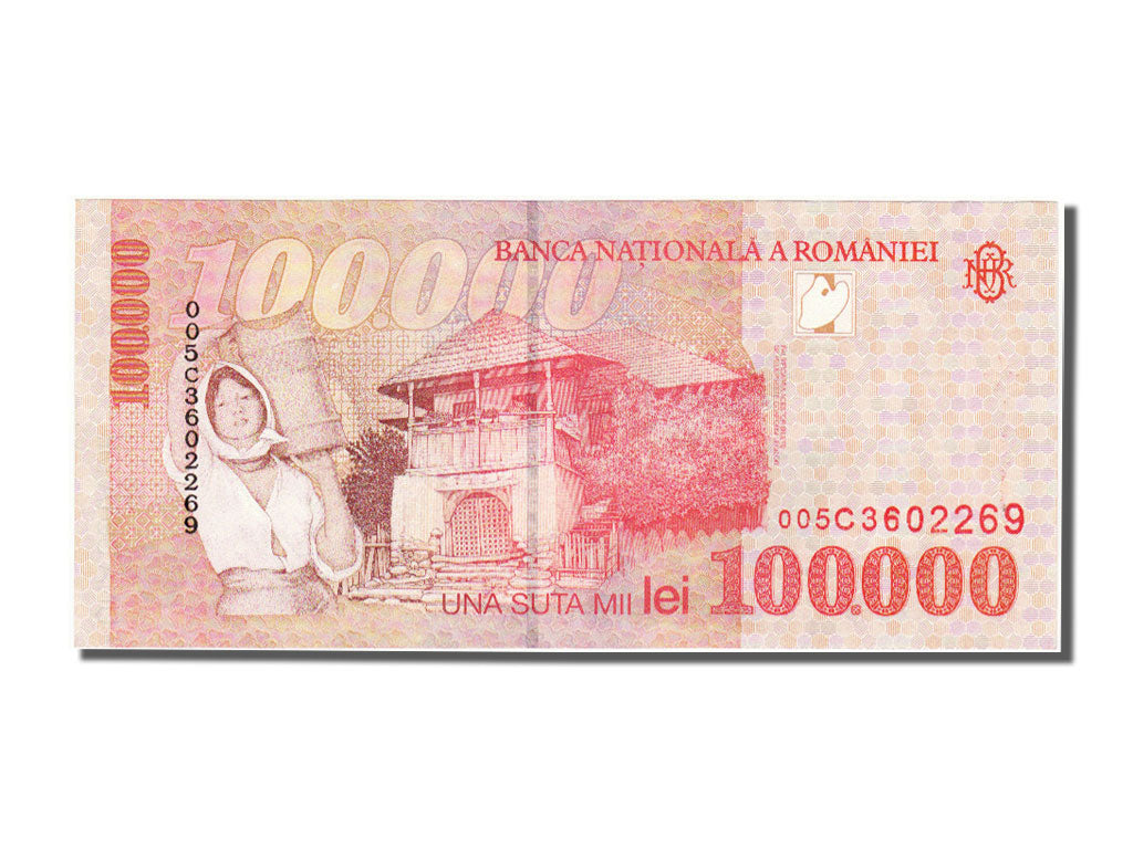 Billet, Roumanie, 100,000 Lei, 1998, SPL