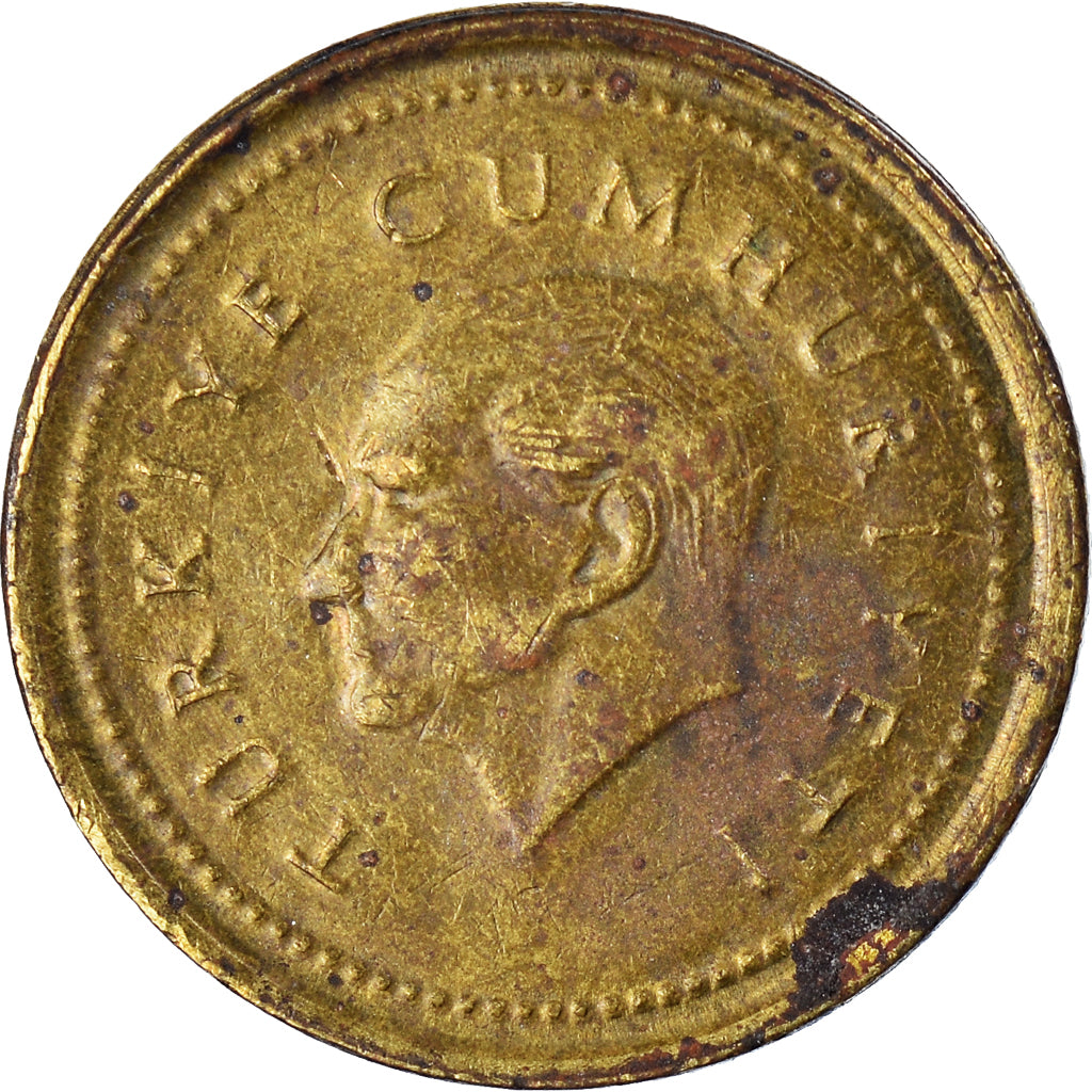 Coin, Turkey, 5000 Lira, 1998