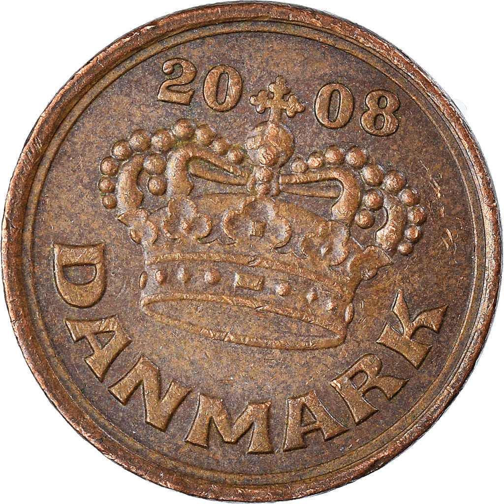Moeda, Dinamarca, 25 Öre, 2008