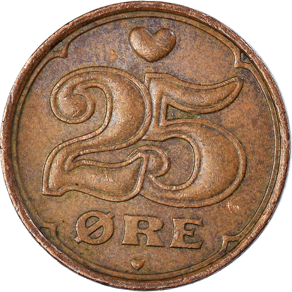 Moeda, Dinamarca, 25 Öre, 2008