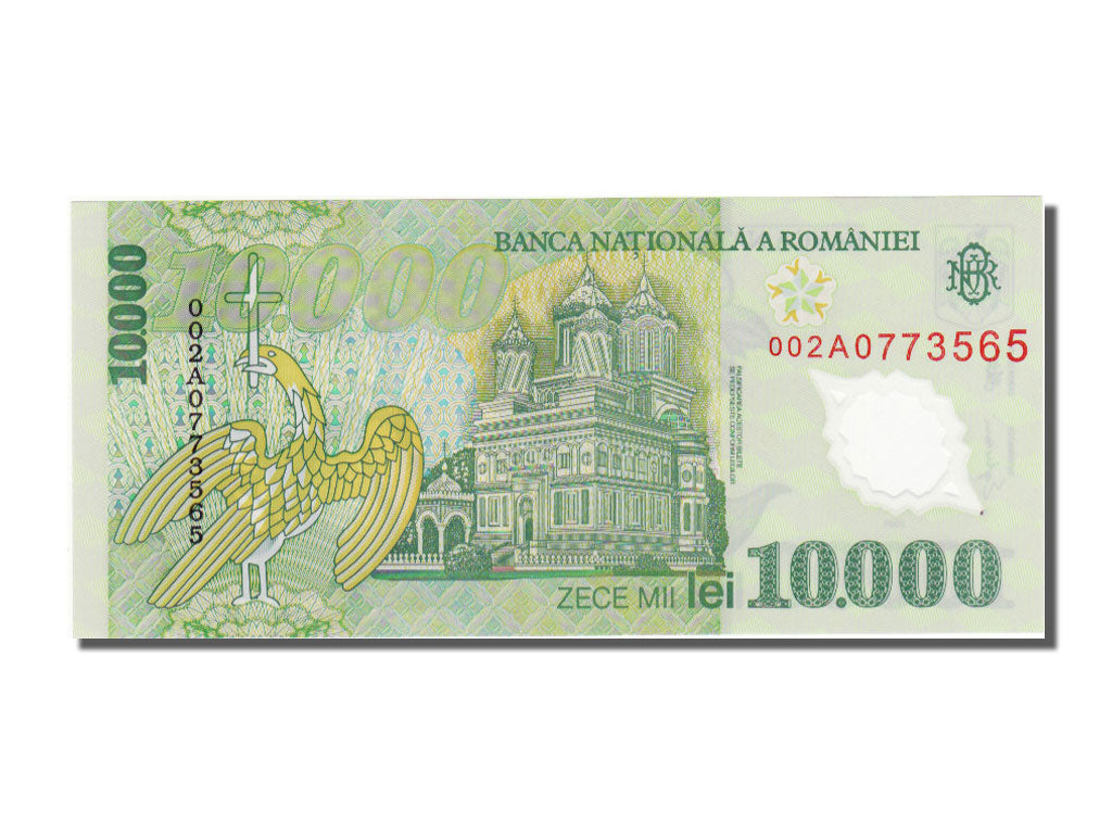 Banconote, Romania, 10,000 Lei, 2000, FDS