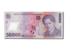 Romania, 50,000 Lei, 2001, KM #113a, UNC(63), 013A