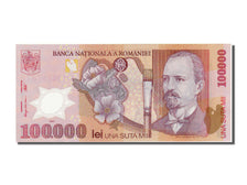 Billete, 100,000 Lei, 2001, Rumanía, EBC+