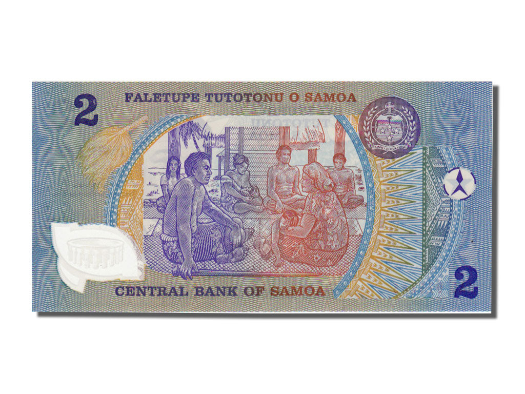 Geldschein, Westsamoa, 2 Tala, 1990, UNZ