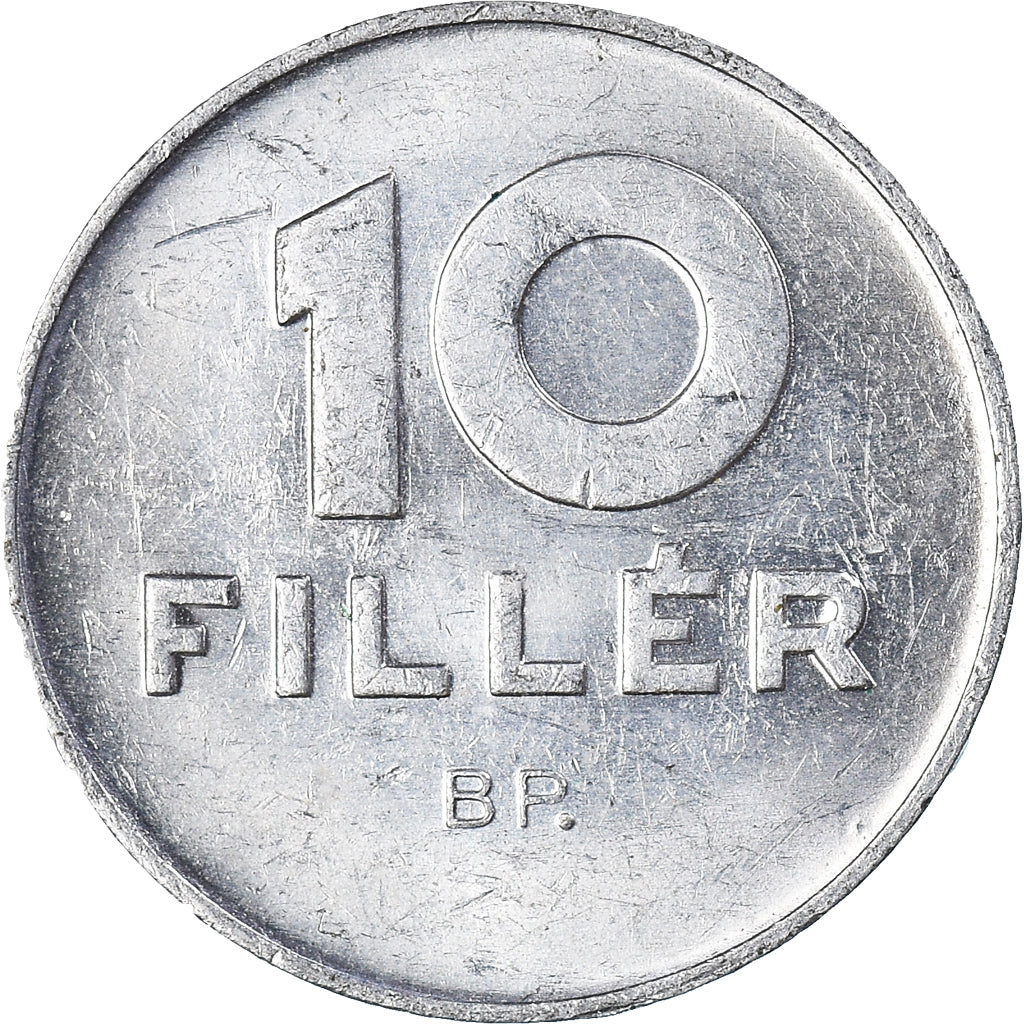 Moneta, Ungheria, 10 Filler, 1984