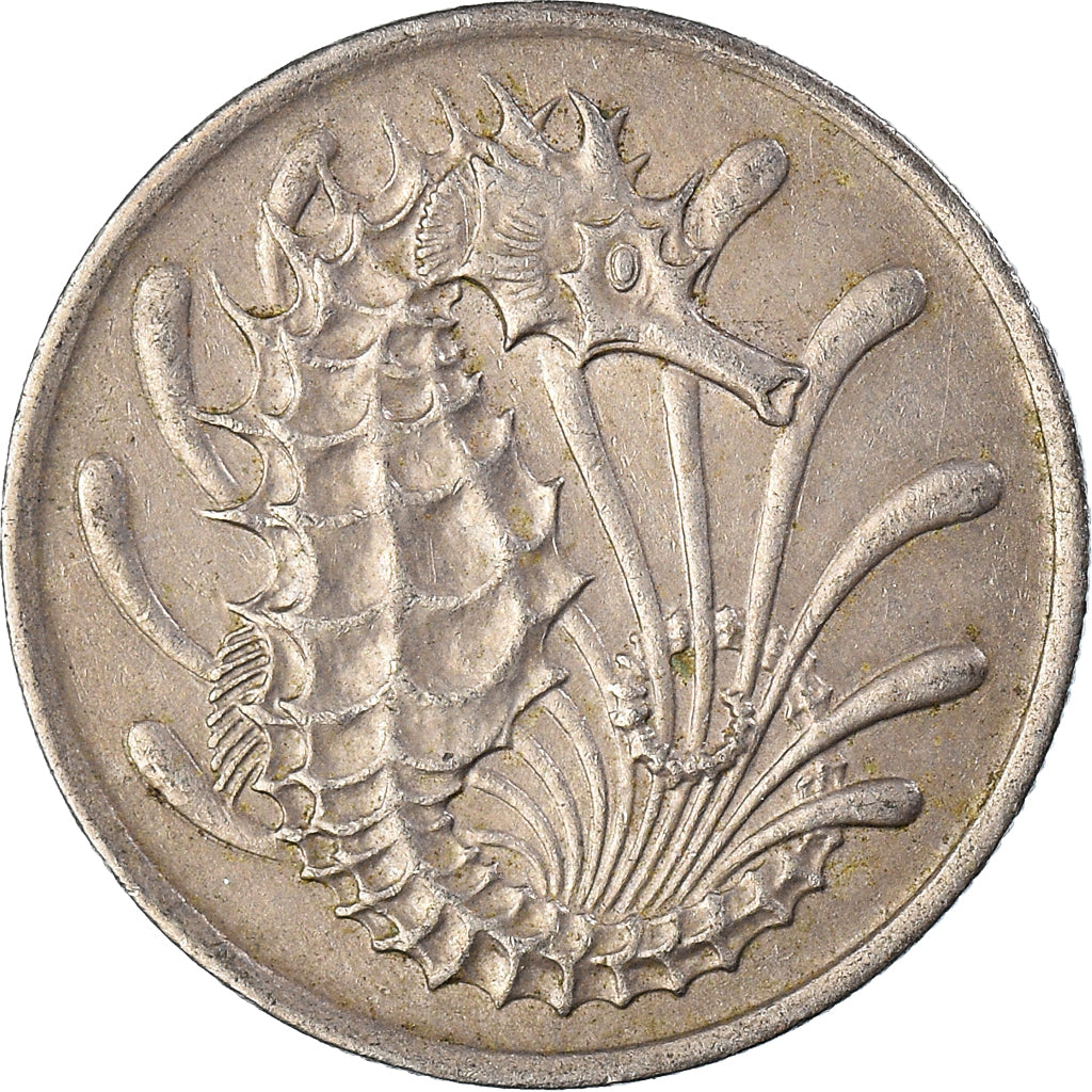 Coin, Singapore, 10 Cents, 1968