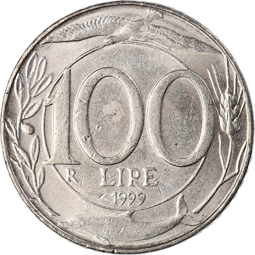 Moneta, Włochy, 100 Lire, 1999