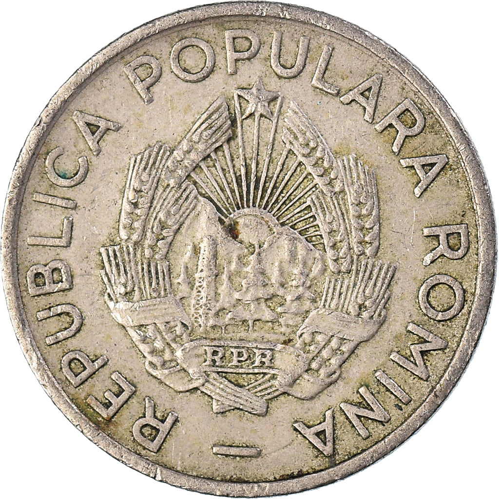 Coin, Romania, 10 Bani, 1956