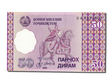 Tajikistan, 50 Diram, 1999, KM #13a, UNC(65-70), DA