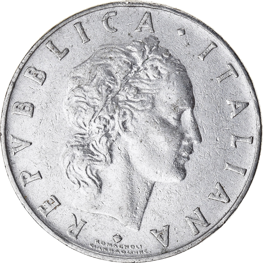 Coin, Italy, 50 Lire, 1960