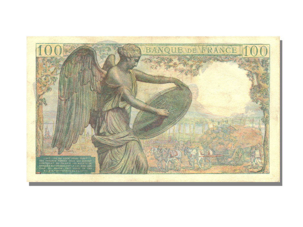 FRANCE, 100 Francs, 1944, 1944-07-20, UNC(63), W.103, Fayette #27.6