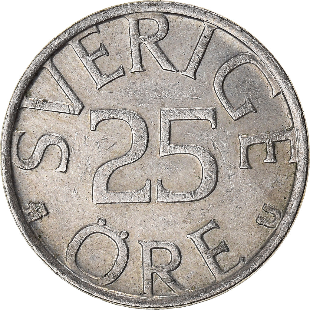 Coin, Sweden, 25 Öre, 1980